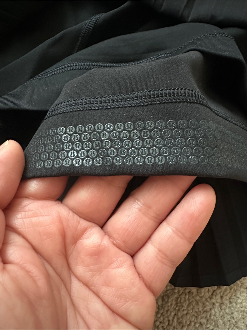 lululemon athletica Black Pleated Skirt - Picture 6 of 6